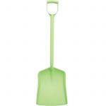 One Piece Moulded Polypropylene Shovel Green No.7095